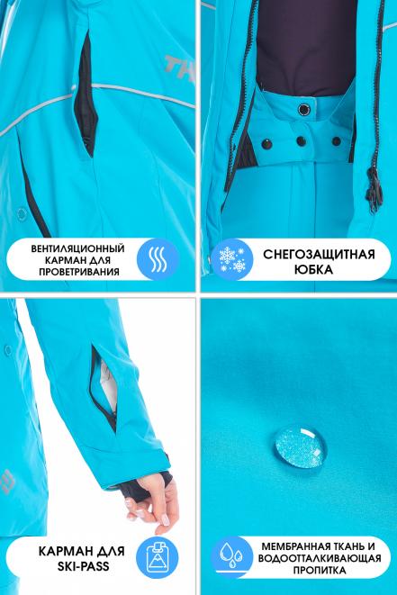 Куртка  Бирюзовый, 706621 (52, 3xl) Forcelab