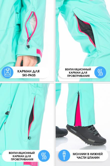 Комбинезон  Мятный, 706631 (40, xs) Forcelab