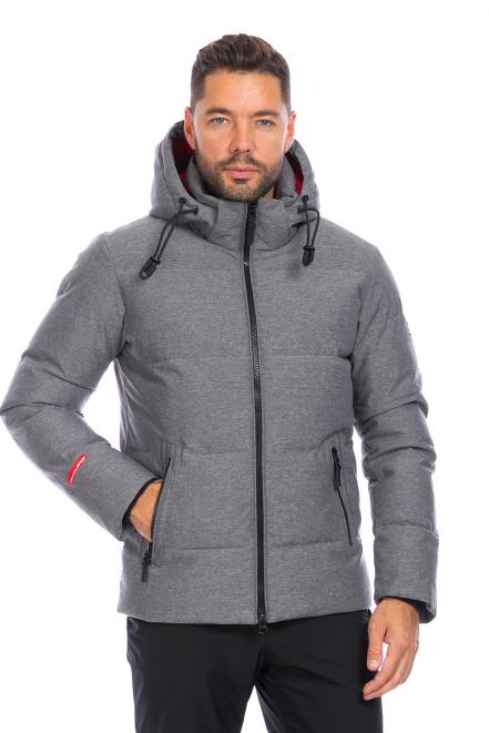 Мужской зимний Пуховик  Серый, 767058 (60, 5xl) Lafor