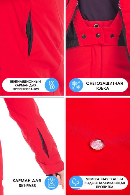 Куртка  Красный, 706621 (52, 3xl) Forcelab