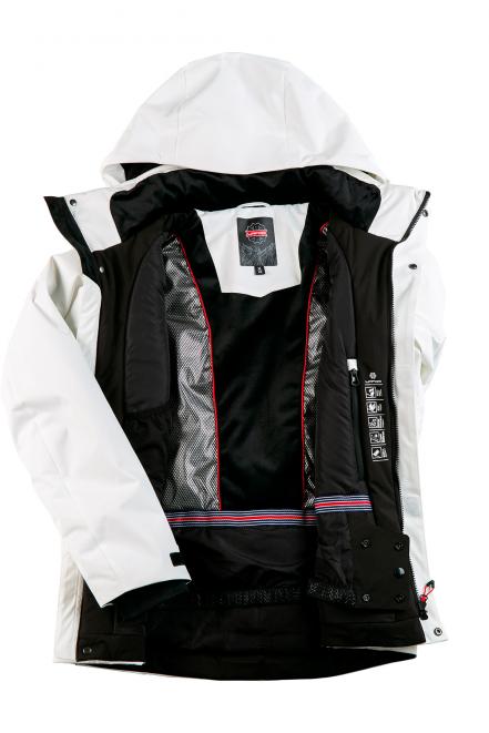 Мужская горнолыжная Куртка  Белый, 767013 (56, 3xl) Lafor