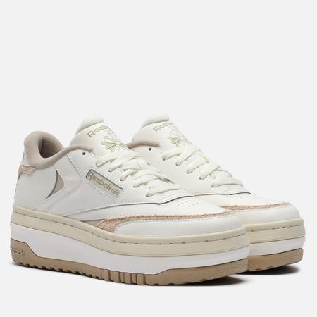 Женские кроссовки  Club C Extra, цвет бежевый, размер 37 EU Reebok