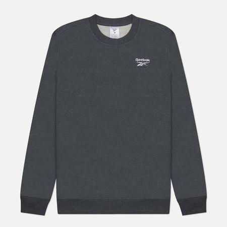 Мужская толстовка  Identity Small Logo Fleece Crew, цвет серый, размер M Reebok