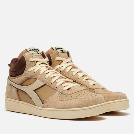 Кроссовки  Magic Basket Demi Cut Suede Leather, цвет бежевый, размер 44.5 EU DIADORA