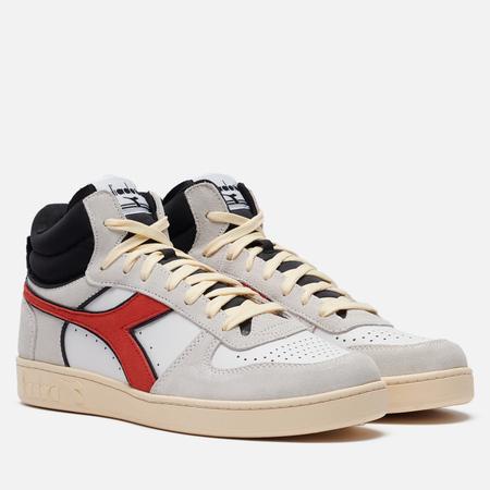 Мужские кроссовки  Magic Basket Demi Cut Suede Leather, цвет белый, размер 42 EU DIADORA
