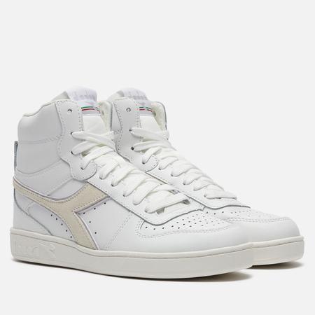 Женские кроссовки  Magic Basket Mid Leather, цвет белый, размер 38.5 EU DIADORA