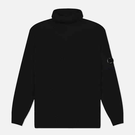 Мужской свитер  Fleece Knit Turtel Neck, цвет чёрный, размер S C.P. COMPANY