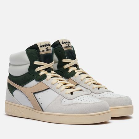 Кроссовки  Magic Basket Mid Suede, цвет белый, размер 36.5 EU DIADORA
