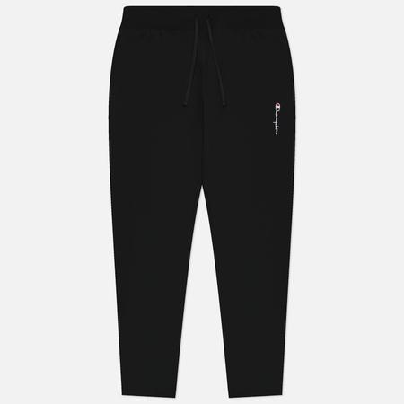 Мужские брюки  Small Logo Straight Hem Soft Compact Fall Poly Fleece, цвет чёрный, размер XXL Champion