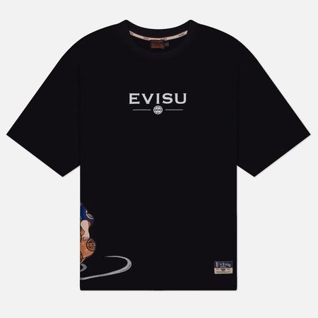 Мужская футболка  Heritage  Ebisu, цвет чёрный, размер L Evisu