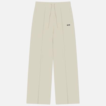 Женские брюки  Impact Logo, цвет бежевый, размер S MSGM