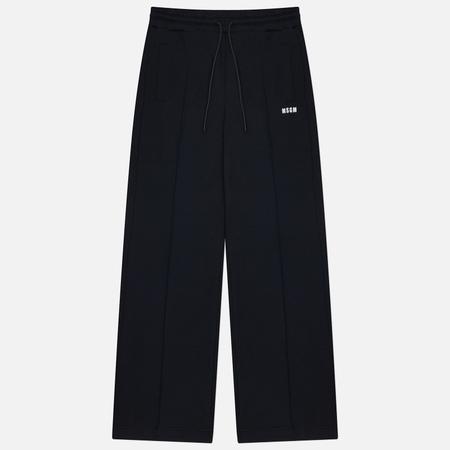 Женские брюки  Micrologo  Print, цвет чёрный, размер M MSGM