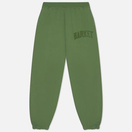Мужские брюки  Vintage Wash Arc, цвет зелёный, размер XXL MARKET