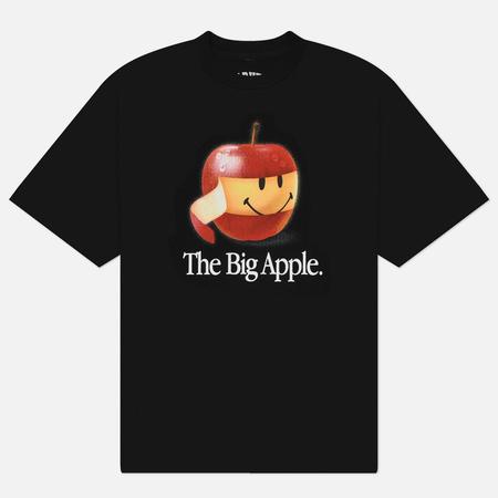 Мужская футболка  Smiley Big Apple, цвет чёрный, размер S MARKET