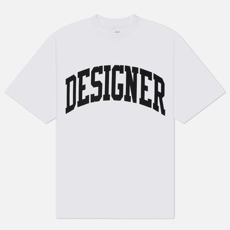 Мужская футболка  Designer, цвет белый, размер XXL MARKET