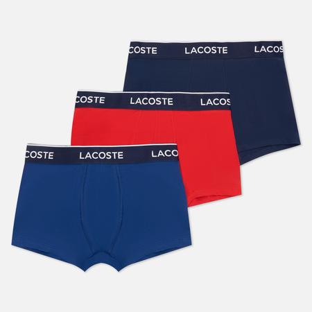 Комплект мужских трусов  Underwear 3-Pack Boxer Casual, цвет комбинированный, размер S Lacoste