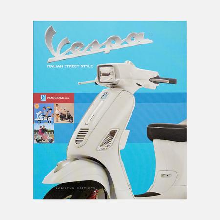 Книга Scriptum Vespa Italian Street Style, цвет голубой Book Publishers