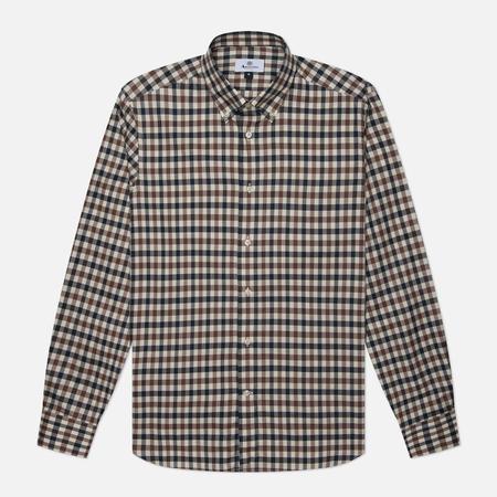Мужская рубашка  Active Club Check, цвет бежевый, размер XL Aquascutum