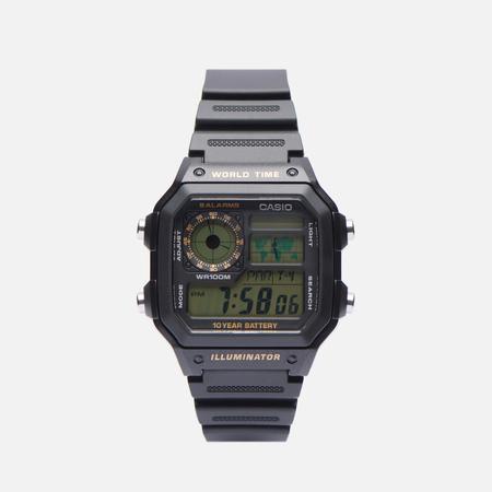 Наручные часы  Collection AE-1200WH-1B, цвет чёрный Casio