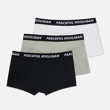 Комплект мужских трусов  Underwear 3-Pack, цвет комбинированный, размер S Peaceful Hooligan