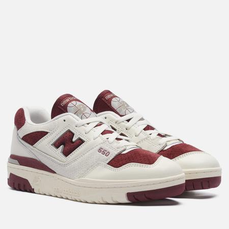 Кроссовки  BB550LEZ, цвет бордовый, размер 41.5 EU New Balance