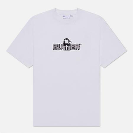 Мужская футболка  Lock, цвет белый, размер S BUTTER GOODS