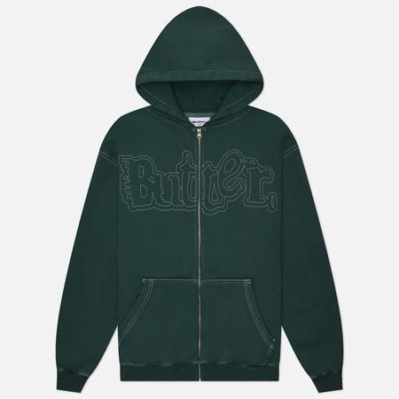 Мужская толстовка  Breakdown Zip-Thru Hoodie, цвет зелёный, размер L BUTTER GOODS