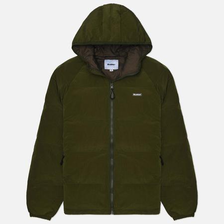 Мужской пуховик  Hooded Puffer, цвет оливковый, размер XL BUTTER GOODS