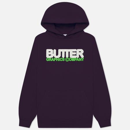 Мужская толстовка  Program Pullover Hoodie, цвет фиолетовый, размер M BUTTER GOODS