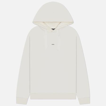 Мужская толстовка  Larry Hoodie, цвет белый, размер XL A.P.C.