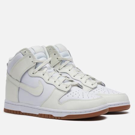 Кроссовки  Wmns Dunk High, цвет белый, размер 37.5 EU Nike