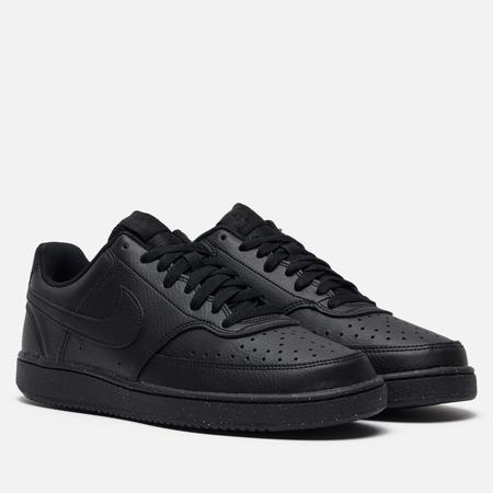 Мужские кроссовки  Court Vision Low Next Nature, цвет чёрный, размер 46 EU Nike