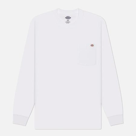 Мужской лонгслив  Luray Pocket, цвет белый, размер XL Dickies