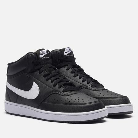 Мужские кроссовки  Court Vision Mid Next Nature, цвет чёрный, размер 46 EU Nike