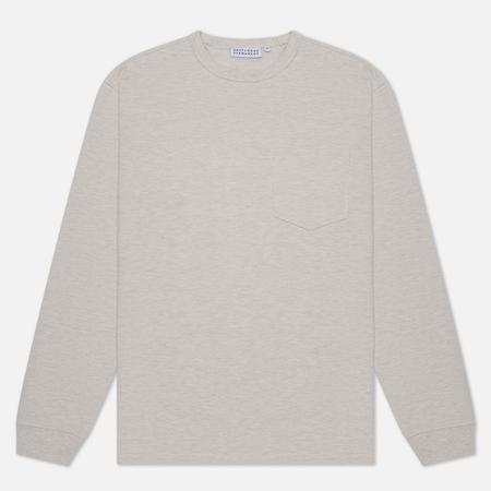 Мужской лонгслив  Permanent Basic One Pocket, цвет бежевый, размер XL EASTLOGUE