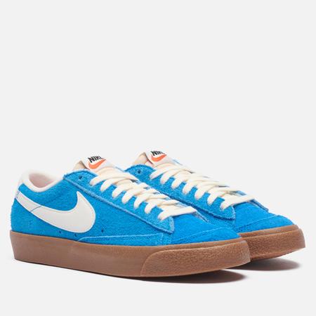 Женские кроссовки  Wmns Blazer Low '77 Vintage, цвет синий, размер 40.5 EU Nike