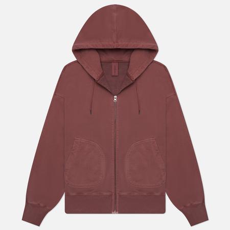 Мужская толстовка  OG Pigment Dyeing Hoodie Zip Up Parka, цвет розовый, размер S FrizmWORKS
