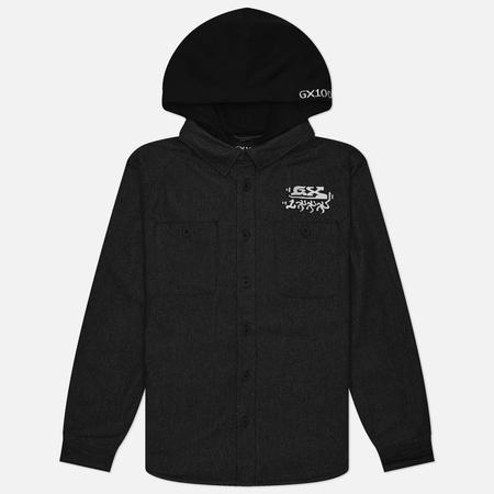 Мужская джинсовая куртка  Denim Hooded, цвет чёрный, размер XL GX1000
