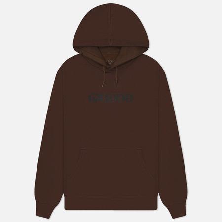 Мужская толстовка  OG Logo Sk8 Fit Hoodie, цвет коричневый, размер M GX1000