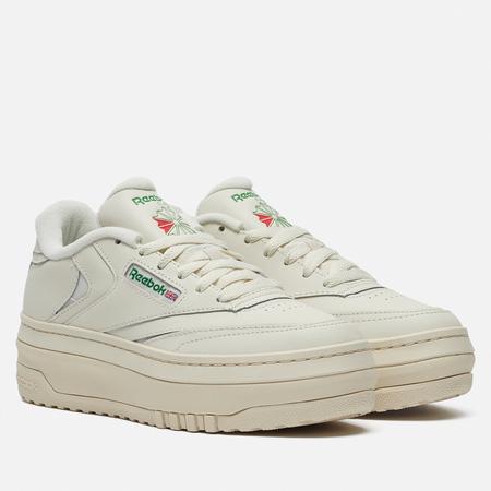 Женские кроссовки  Club C Extra, цвет бежевый, размер 37 EU Reebok
