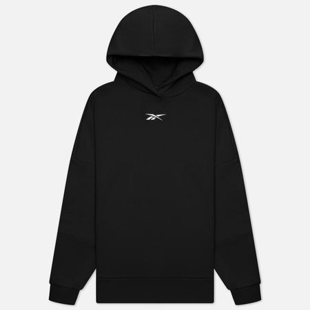 Женская толстовка  Studio Recycled Oversize Hoodie, цвет чёрный, размер XS Reebok