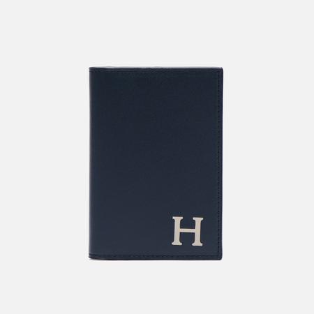 Кошелек  Heritage Leather Book, цвет синий Hackett