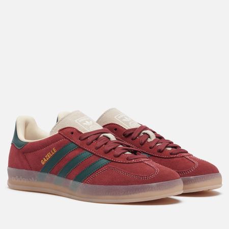 Мужские кроссовки  Originals Gazelle Indoor, цвет красный, размер 44.5 EU Adidas