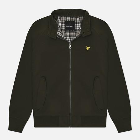 Мужская куртка харрингтон  Softshell, цвет оливковый, размер XXL Lyle & Scott