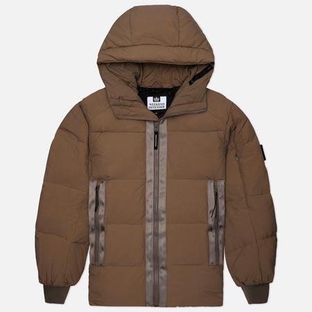 Мужской пуховик  Amsterdam AW24, цвет коричневый, размер L WEEKEND OFFENDER