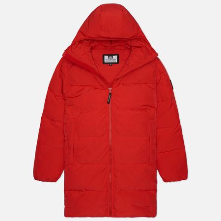 Мужской пуховик  Sapporo Longline Down, цвет красный, размер L WEEKEND OFFENDER