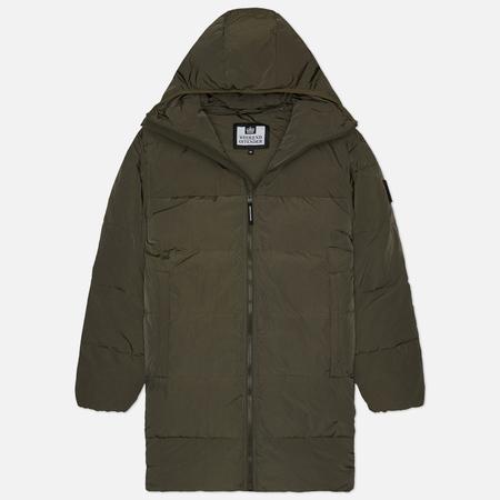 Мужской пуховик  Sapporo Longline Down, цвет оливковый, размер XL WEEKEND OFFENDER