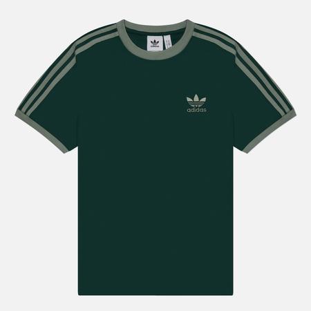 Мужская футболка  Originals Classics 3-Stripes Adicolor, цвет зелёный, размер XXL Adidas