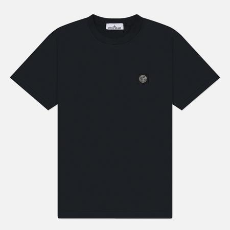Мужская футболка  Compass Patch, цвет синий, размер L Stone Island