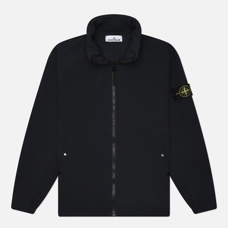 Мужская куртка ветровка  Light Soft Shell-R E.Dye, цвет синий, размер XXL Stone Island
